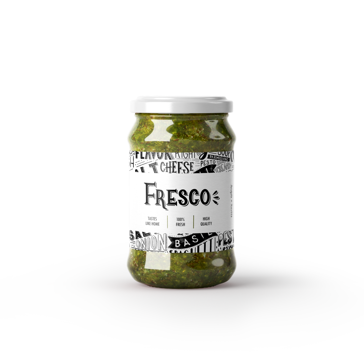 ARUGULA + RICOTTA pesto jar